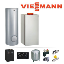 Viessmann Vitocrossal 300 Gaskessel 19 kW, CU3A378, 300 L Vitocell 100-V, CVAB