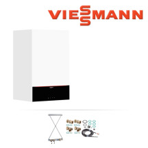 Viessmann Vitodens 200-W Gastherme, 19 kW, Z019668, inklusive Zubehör