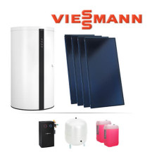 10,04m² Viessmann Solaranlage SK05775, Vitosol 200-FM, SV2F, 750 L 340-M SVKC