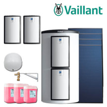 Vaillant Solaranlage 9.425/6, 10,04m² VFK 155/2 V, allSTOR exclusiv VPS 800/3-7