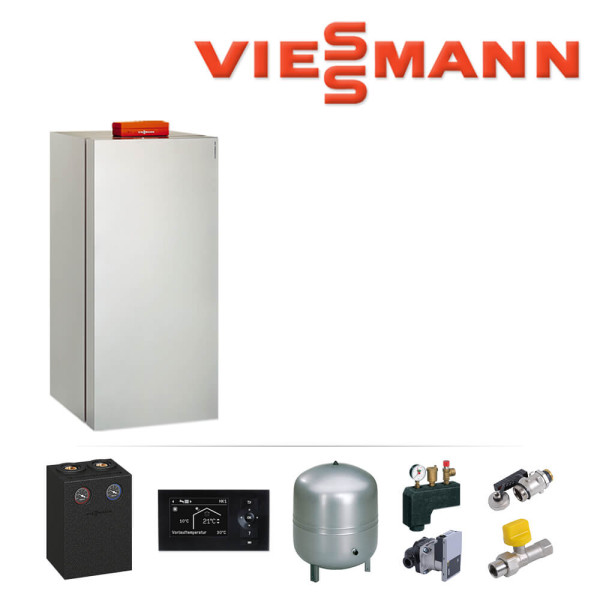 Viessmann Vitocrossal 300 Gaskessel 13 kW, CU3A391, VT200 & Zubehör