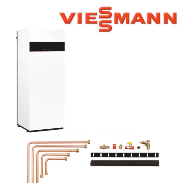 Viessmann Vitodens 222-F Gastherme, 25 kW, Z022097, Ladespeicher, Aufputz l/r