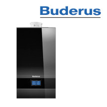 Buderus GB182i.2-25, W39 S, Brennwerttherme, schwarz, Logamatic BC400, Erdgas