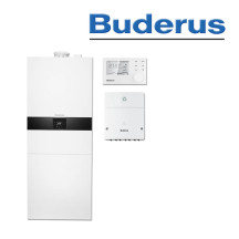 Buderus GB172i-24 T210SR, W32 SR, Brennwertgerät, 210 l, RC310, horiz., Erdgas