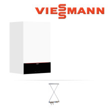 Viessmann Vitodens 200-W Kombitherme, 25 kW, Z022048 inklusive Zubehör Aufputz