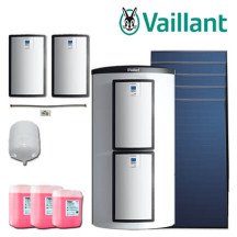 Vaillant Solaranlage 9.441/5, 12,55m² VFK 155/2 V, allSTOR exclusiv VPS 1000/3-7