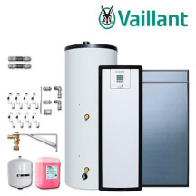 Vaillant Solaranlage 9.201/5, 5,02m² VFK 125/4, auroSTEP plus VIH S2 250/4 B