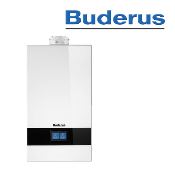 Buderus GB182i.2-35, 35 kW Logamax plus GB182i.2 Gas-Brennwerttherme, weiß, Flüssiggas