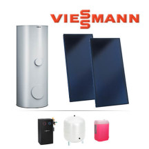 5,02m² Viessmann Solaranlage SK05732, Vitosol 200-FM, SV2F, 300 L 100-W CVBC