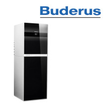 Buderus GB192-25iT 150S, 25kW, Logamax plus GB192iT Gastherme, schwarz, Erdgas