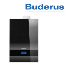 Buderus GB182i.2-15, W39 S, Brennwerttherme, schwarz, Logamatic BC400, Erdgas