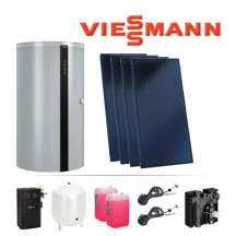 10,04m² Viessmann Solaranlage SK05771, Vitosol 200-FM, SV2F, 750 L 340-M SVKC