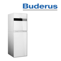 Buderus GB192-25iT 150R, 25kW, Logamax plus GB192iT Gastherme, weiß, Erdgas