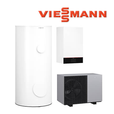 Viessmann Vitocal 150-A Luft/Wasser-Wärmepumpe 4,0 kW, Vitocell 100-V CVWC 250l