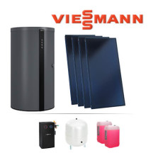 10,04m² Viessmann Solaranlage SK05779, Vitosol 200-FM, SV2F, 750 L 340-M SVKC